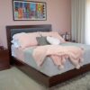 Cama Baum Tapizada